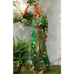 beautiful and vibrant wrap dress